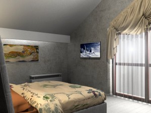 bedroom 3D Modell