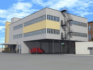 buildings 001 3D Model