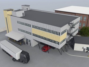 buildings 001 3D Model