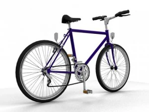 v&eacute;lo Modèle 3D