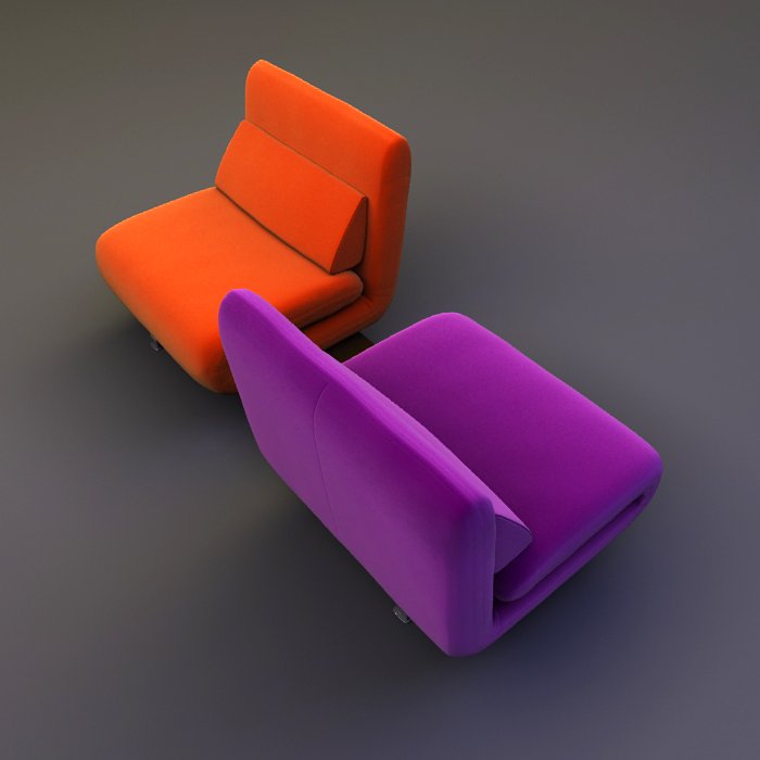 Futura Le Vele Video Collection 3D Модель In Диваны 3DExport