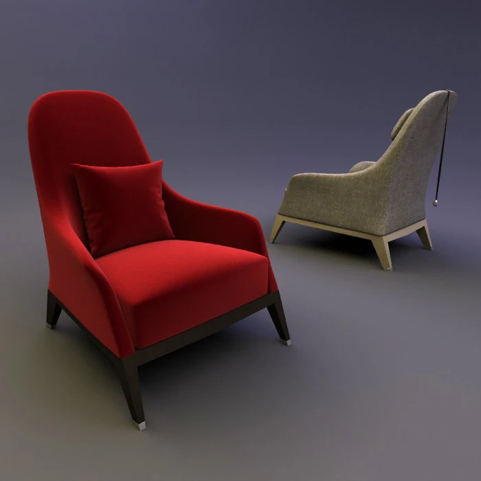 giorgetti 51060 3D Model .c4d .max .obj .3ds .fbx .stl .blend