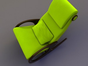 rocking chair 3Dモデル