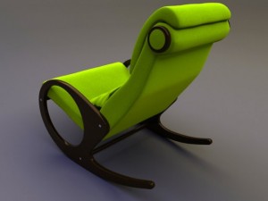rocking chair 3Dモデル