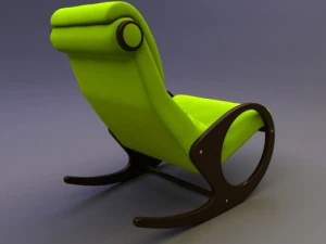 mecedora Modelo 3D