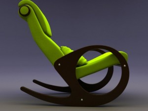 rocking chair 3Dモデル