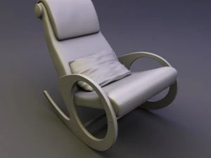 mecedora Modelo 3D