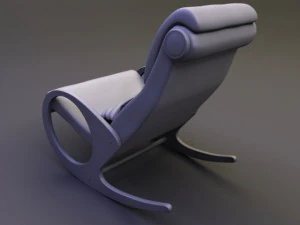 mecedora Modelo 3D