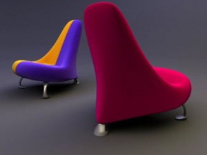 chairs collection 3D Модель
