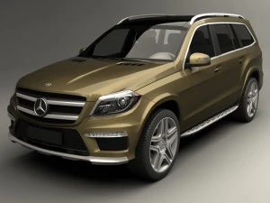mercedes benz gl 63 Model 3D