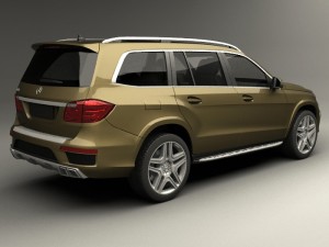mercedes benz gl 63 Model 3D