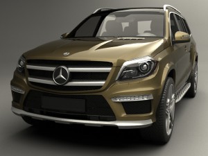 mercedes benz gl 63 Model 3D
