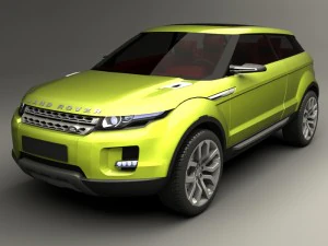 Land Rover Lrx 3D Model