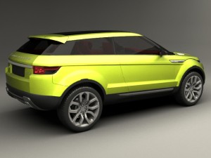 land rover lrx 3D मॉडल