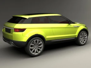 land rover lrx Modello 3D