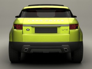 land rover lrx 3D मॉडल