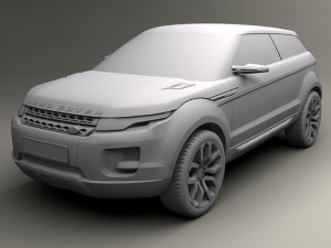 land rover lrx 3D मॉडल