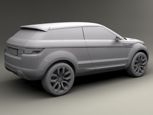 land rover lrx 3D मॉडल