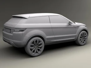 land rover lrx Modello 3D