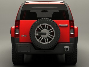 hummer h3 3D Model