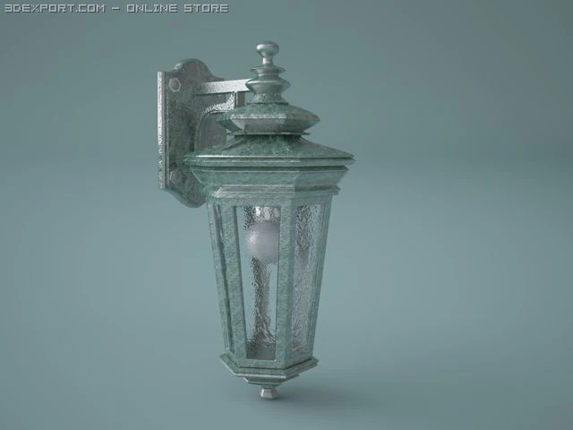 murray feiss castille wall lamp 3D Model .c4d .max .obj .3ds .fbx .stl .blend