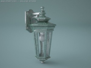 murray feiss castille wall lamp 3D Модель