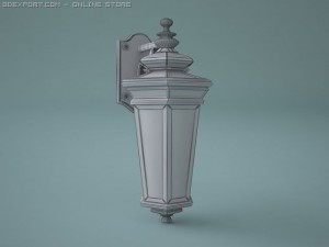 murray feiss castille wall lamp Modèle 3D