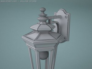 murray feiss castille wall lamp Modèle 3D