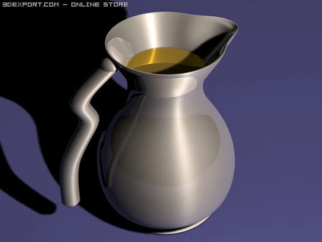 carafe 3D Model .c4d .max .obj .3ds .fbx .stl .blend 