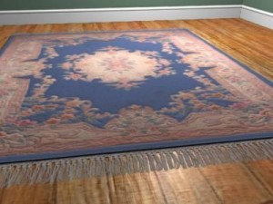 chinese rug 3D Model
