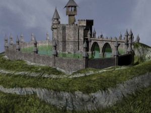 fantasy castle 3D Model