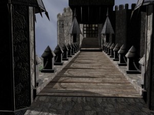 fantasy castle Model 3D