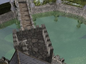 fantasy castle Model 3D