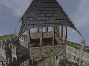 fantasy castle Model 3D