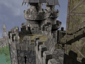 fantasy castle Model 3D