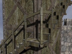 fantasy castle Model 3D