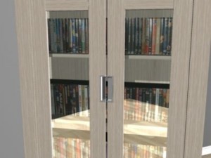 oak cabinet 3D Модель