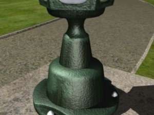 garden coachlight 3D Model
