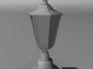 garden coachlight 3D Model