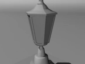 garden coachlight 3D Model