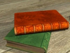 old books 3D Model