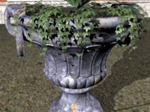 garden urn 3Dモデル