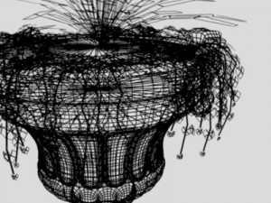 garden urn 3Dモデル