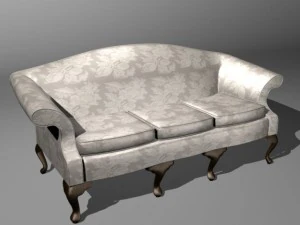regency chair 3D Model