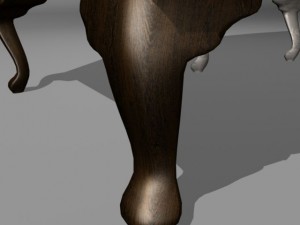 regency chair 3D Модель