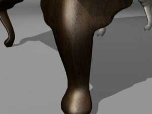 regency chair 3D Model