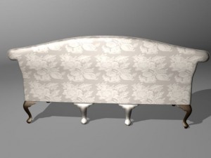 regency chair 3D Модель
