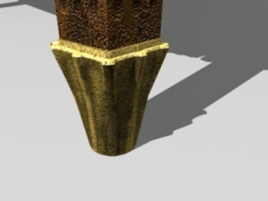 leather easy chair 3D-Modell