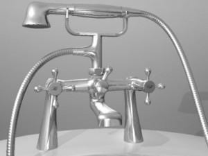 traditional bath tap 3D Model