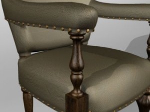 board chair 3D Модель